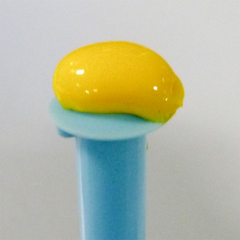 First put the plastic on the tube