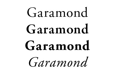 garamond